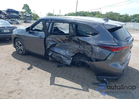 2024 Toyota Highlander Xle из США, поврежденный, VIN 5TDKDRAH4RS527698